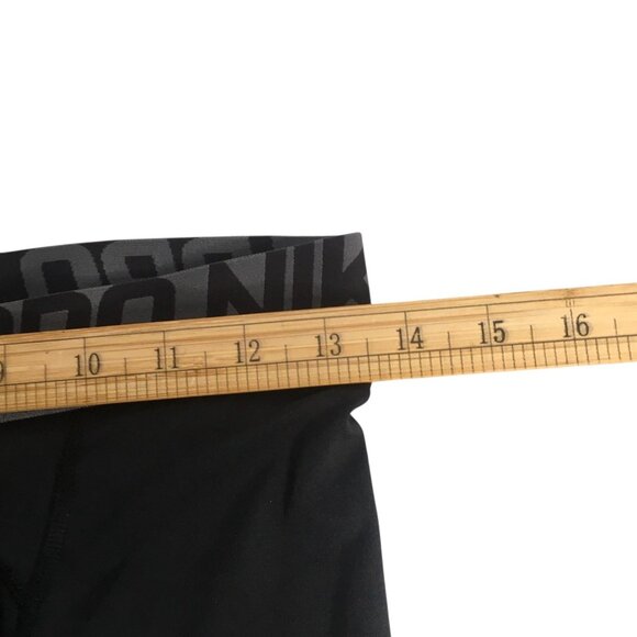 Nike Pro Dri-Fit Compression Pants Mens Medium Black Baselayer Leggings Running - Picture 6 of 15
